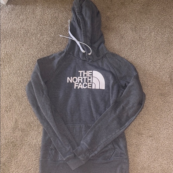 The North Face Gray Hoodie - Picture 1 of 2